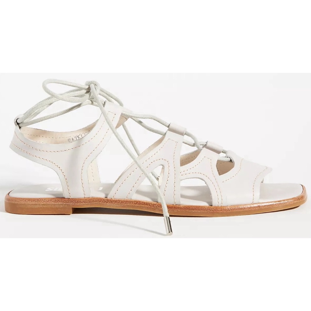 Anthropologie x Silent D Gladiator Satelli Tie-Up Sandals NWT Size 10 - Picture 2 of 15